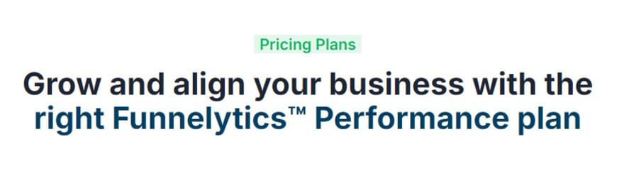 Funnelytics pricing