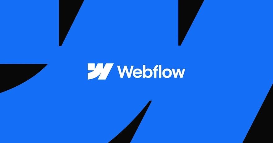 Webflow logo and name